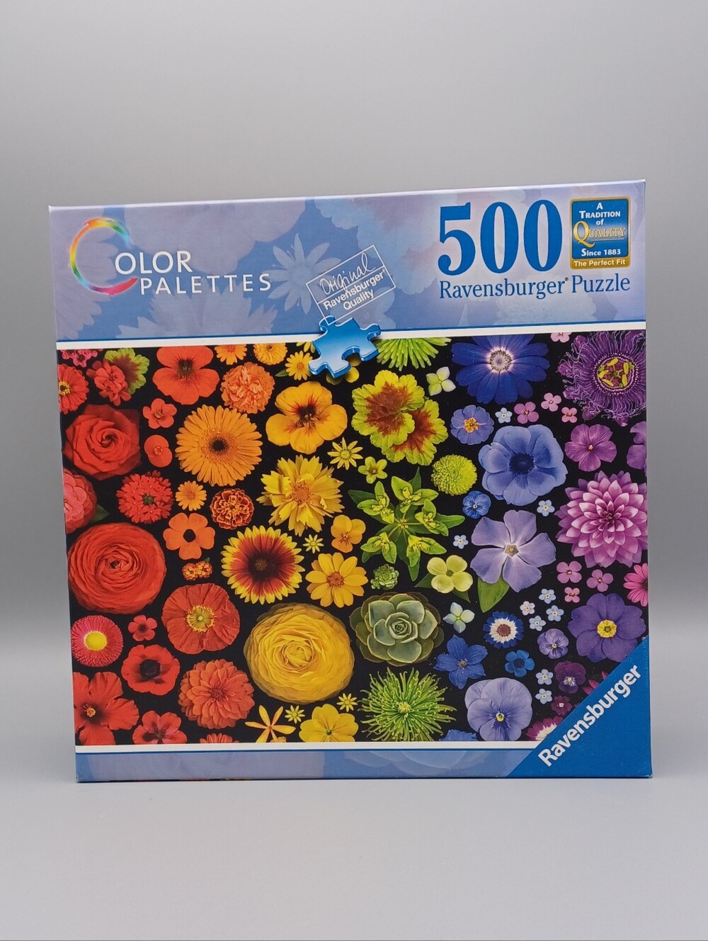 Ravensburger Color Palettes Flower Power Puzzle Complete